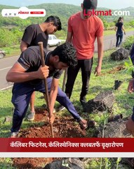 सादळे-मादळे परिसरात पर्यावरण दिन आणि वटपौर्णिमेचे औचित्य साधून तरुणाईने केले वृक्षारोपण