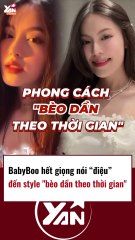 Babyboo nói điệu và style xuống hạng theo thời gian