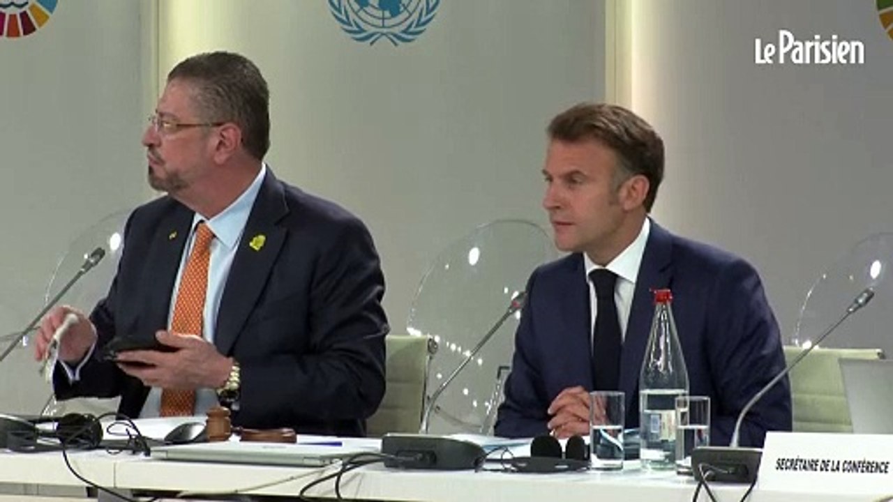 Sommet des océans : « Nos océans sont en ébullition », alerte Emmanuel Macron