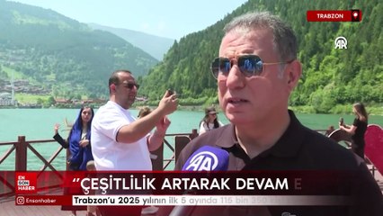 Trabzon'u 2025 yılının ilk 5 ayında 115 bin 350 kişi ziyaret etti