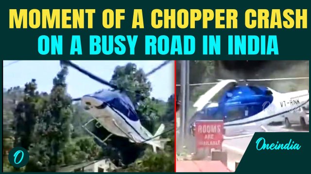 Chopper Crash in Uttarakhand: Helicopter Safety CrisisHits Kedarnath Route Again| Watch