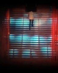 Stairs in to underground gravitty under the stars