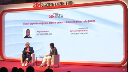 ALEJANDRO BLANCO, PRESIDENTE del COE, en el II CONGRESO de AS DEPORTE EN POSITIVO