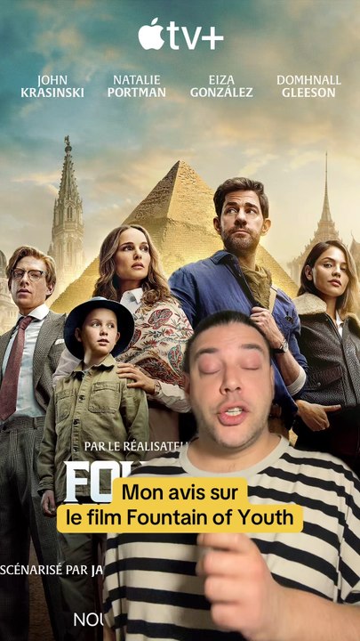 T’en penses quoi toi ? Je te donne mon avis sur le film Fountain of Youth qui est dispo sur AppleTV+ parce que je ne suis pas d’accord avec tout ce que je vois passer…