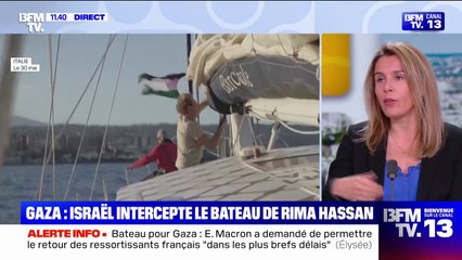 Bateau en route pour Gaza intercepté par Israël: Emmanuel Macron veut un retour "dans les plus brefs délais" des ressortissants français