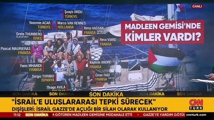 Madleen gemisinde kimler vardı? Fotoğrafta 2 Türk vatandaşı da var