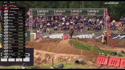 MXGP 2025. Round 11. Lativia. MX-2 Race 2