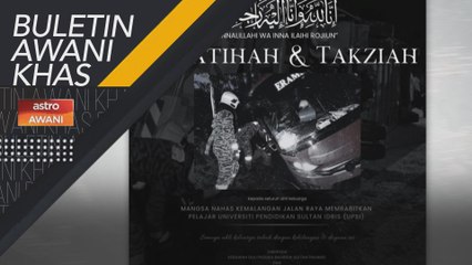 Sultan Pahang, Tengku Ampuan zahir ucapan takziah