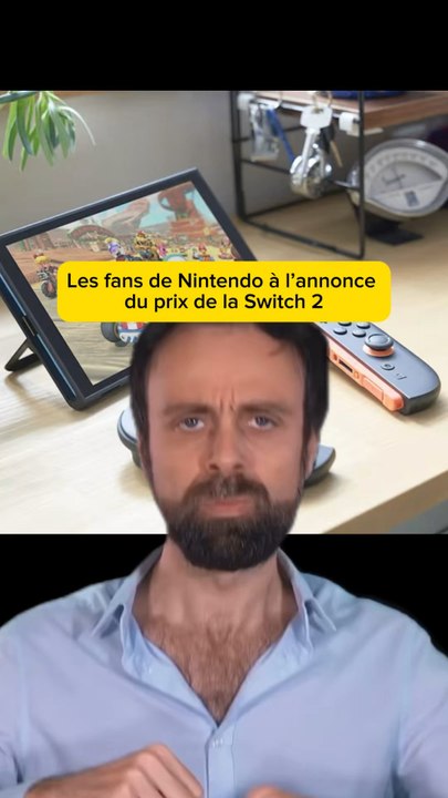 Les fans de Nintendo avec la sortie de la Switch 2 😂#nintendo #gameur