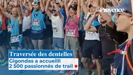 Traversée des dentelles : Gigondas a accueilli  2 500 passionnés de trail