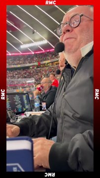 L'émotion de Jean Resseguié, la voix du foot de RMC, qui a fait ses adieux hier après 37 ans d'antenne : Que du bonheur pour moi de vous avoir transmis autant d’émotions