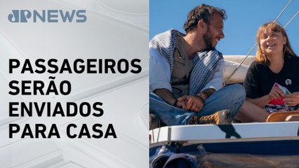 Israel intercepta barco com ativistas que tentava furar bloqueio a Gaza