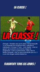 🚨 CR7 veut qu’on laisse Yamal tranquille ! La grande classe de Cristiano Ronaldo