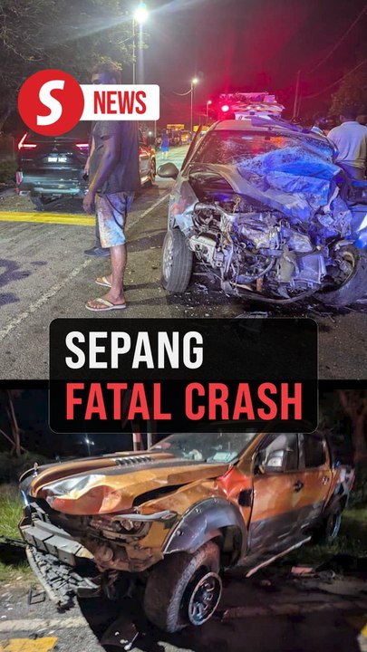Senior citizen dies in crash involving two vehicles in Sepang