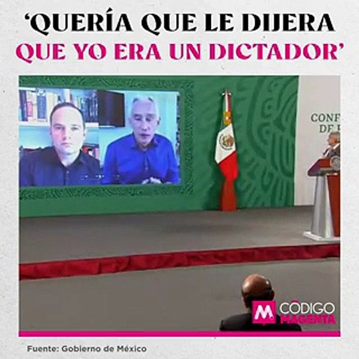 ‘Quería que le dijera que yo era un dictador’