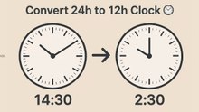 🕒 How to Change the Clock Time Format From 24-Hour to 12-Hour in Windows 11 / 10 / 8 / 7 ✅