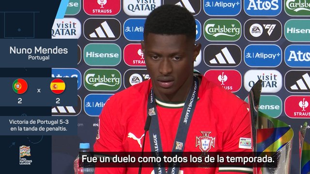 Nuno Mendes: Conseguí anular a Lamine Yamal