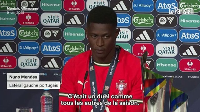 Nuno Mendes se félicite d'avoir muselé Lamine Yamal en finale de la Ligue des nations