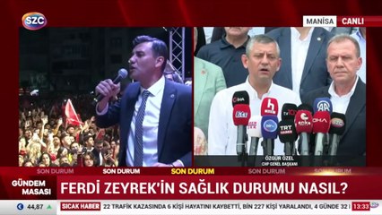 Ferdi Zeyrek’in sağlık durumu nasıl? Özgür Özel'den açıklama