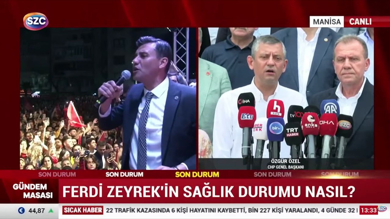 Ferdi Zeyrek’in sağlık durumu nasıl? Özgür Özel'den açıklama