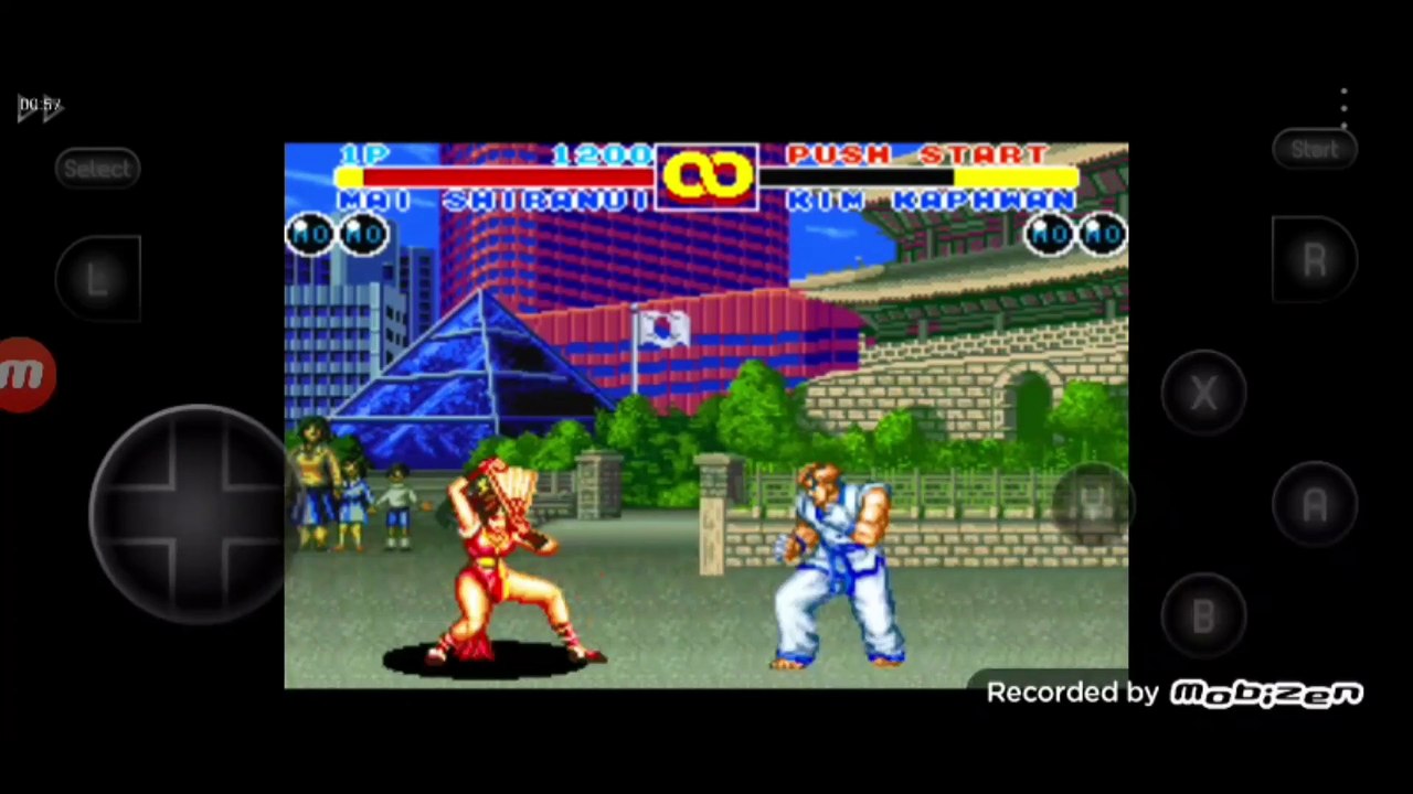 Fatal Fury 2 Mai Shiranui vs Kim Kaphwan fala de vitória da Mai Shiranui em português