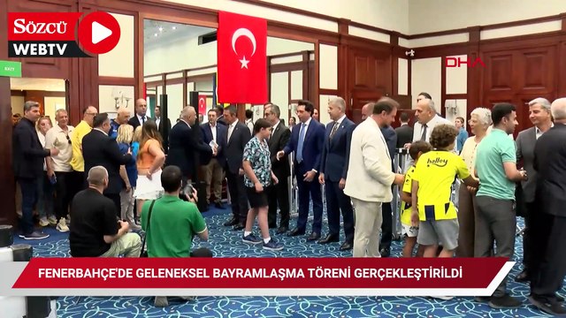 Fenerbahçe'de geleneksel bayramlaşma töreni gerçekleştirildi