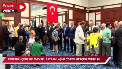 Fenerbahçe'de geleneksel bayramlaşma töreni gerçekleştirildi