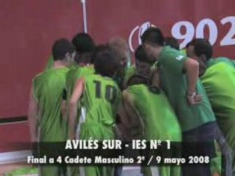 Avilés Sur- IES Nº 1 Cadete Masculino de 2ª