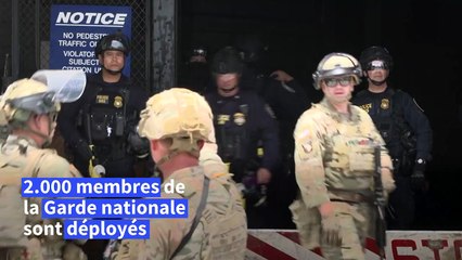 Heurts à Los Angeles: Trump maintient la pression