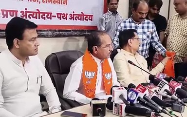 मदन राठौड़ ने गुर्जर महापंचायत को बताया साजिश, गहलोत-पायलट पर लगाए गंभीर आरोप