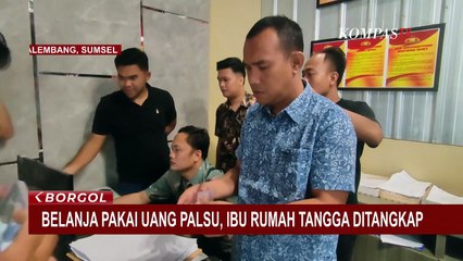 IRT di Palembang Ditangkap usai Belanja Pakai Uang Palsu di Warung Sembako