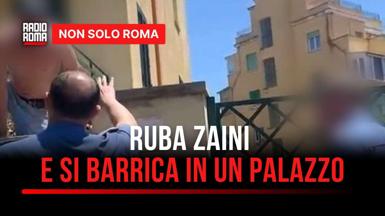 Ostia, furto sulla spiaggia del Curvone ruba due zaini e si barrica in un palazzo per sfuggire all’arresto