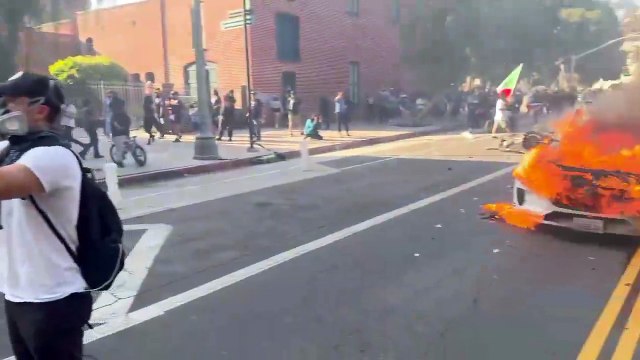 Trump ordena desplegar tropas en Los Ángeles ante disturbios por redadas migratorias