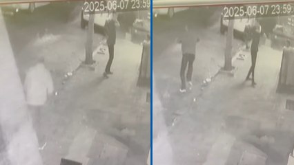 Bahçelievler'de 'Adam olun' diye bağırıp kurşun yağdırdı; o anlar kamerada