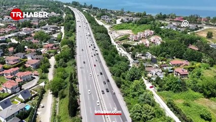 7 kilometrelik kuyruk! İstanbulluların dönüş yolculuğu başladı