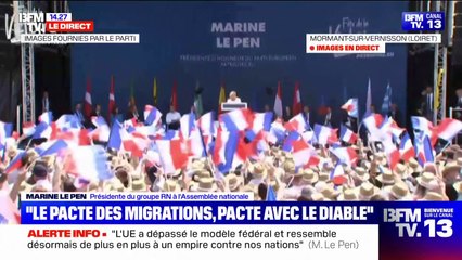 "Pas champion mon frère": Marine Le Pen tacle Emmanuel Macron sur les débordements après la victoire du PSG en Ligue des champions