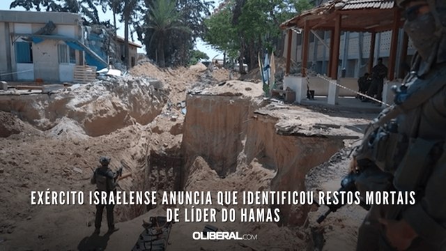 Exército israelense anuncia que identificou restos mortais de líder do Hamas