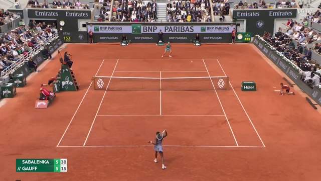 Tennis : Tournoi de Tennis du Grand Chelem de Roland-Garros 2025 Finale Simple Dames Aryna Sabalenka - Coco Gauff