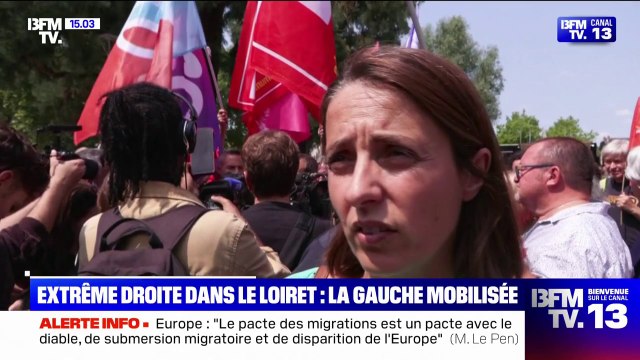 Fête de la victoire dans le Loiret: Il n'y a aucun territoire que nous laissons à l'extrême droite , affirme Sophie Binet (CGT)