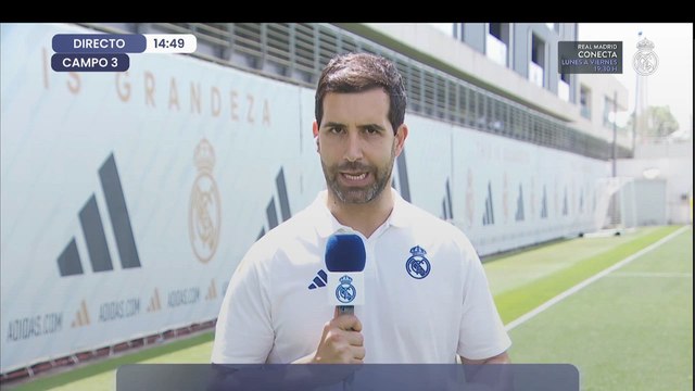 Primeras imágenes de Xabi como entrenador del Real Madrid