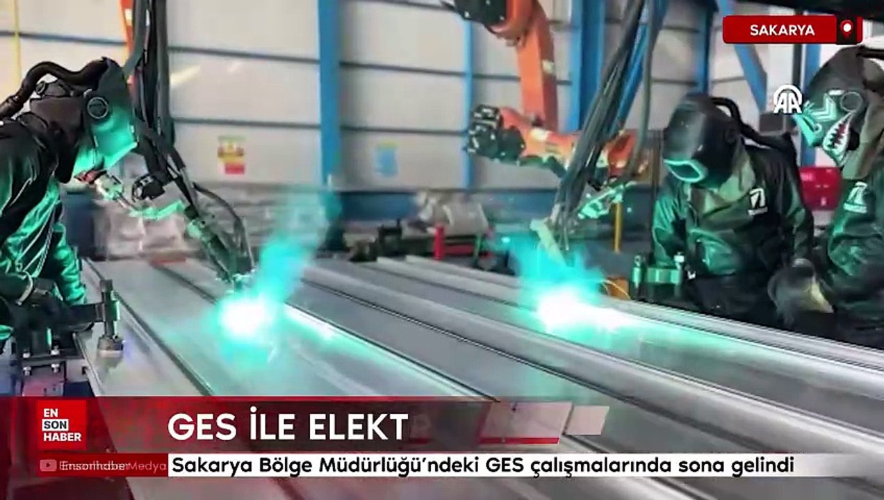 TÜRASAŞ Sakarya Bölge Müdürlüğü'ndeki GES çalışmalarında sona gelindi