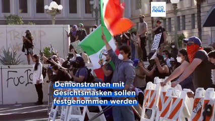 Los Angeles: Polizei verhängt Versammlungsverbot - Lage eskaliert