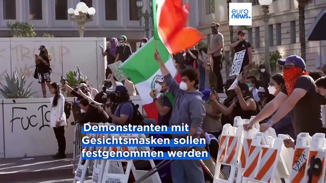 Los Angeles: Polizei verhängt Versammlungsverbot - Lage eskaliert