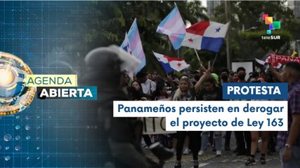 Denuncian represión policial contra movilización en Panamá