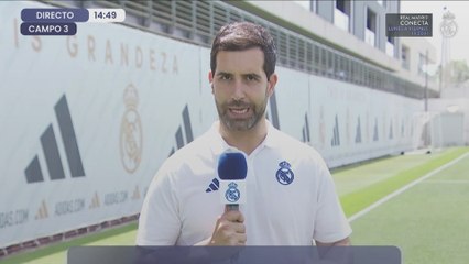 Primeras imágenes de Xabi como entrenador del Real Madrid