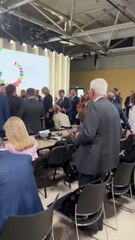 El presidente Javier Milei se reunió con Macron