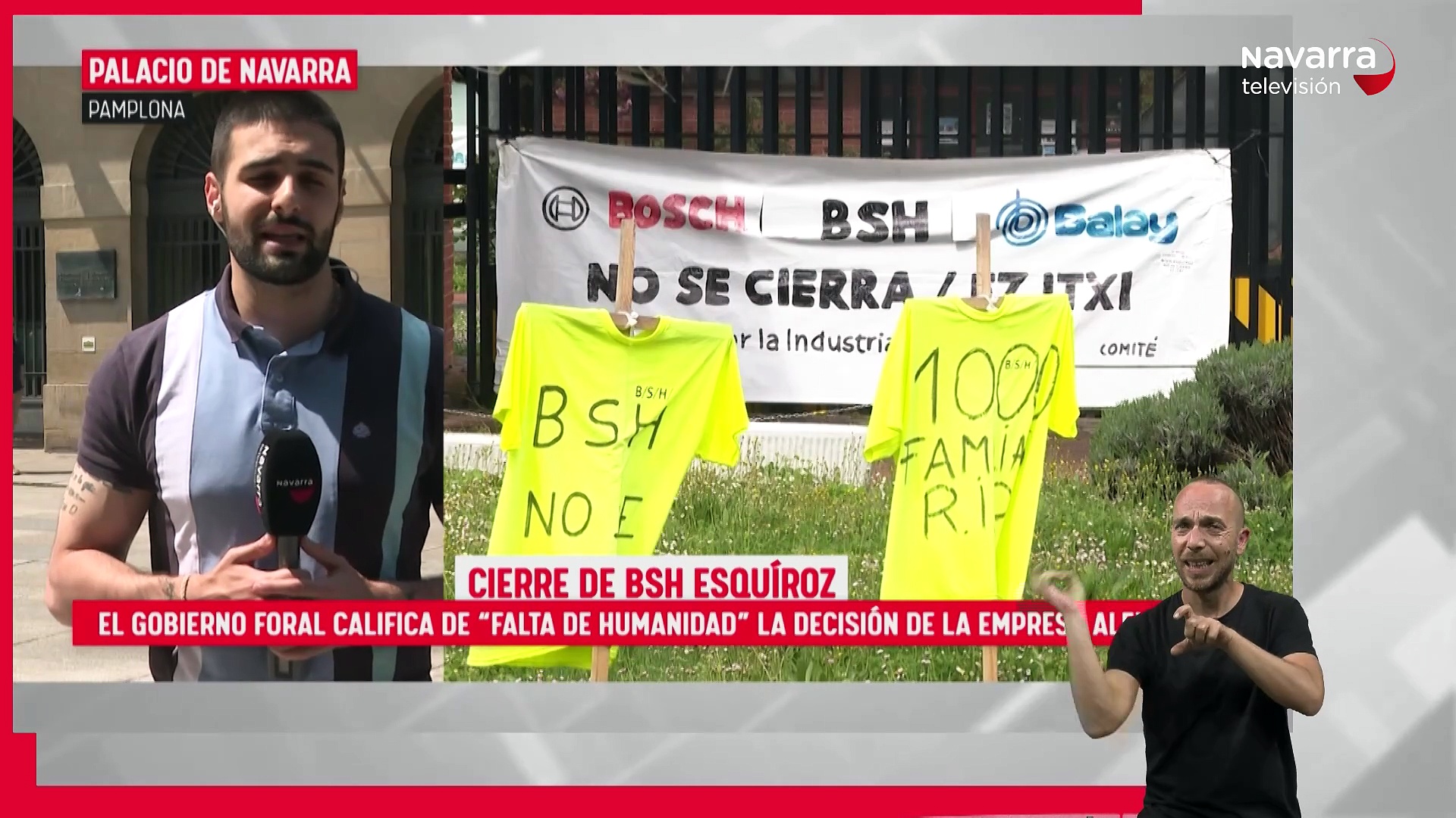 Noticias de Navarra 14.30h 09/06/2025 Lengua de Signos