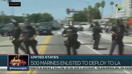 United States, 500 marines enlisted to deploy to Los Angeles