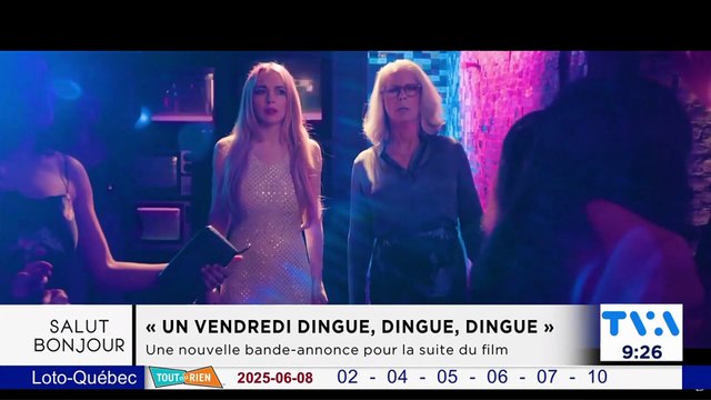 Lindsay Lohan-Salut Bonjour-9 Juin 2025