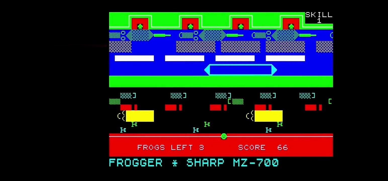 Frogger - Sharp MZ-700
